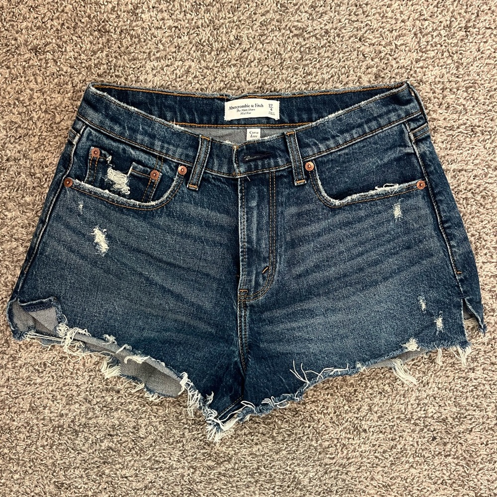Abercrombie & Fitch Curve Love Mom Short
